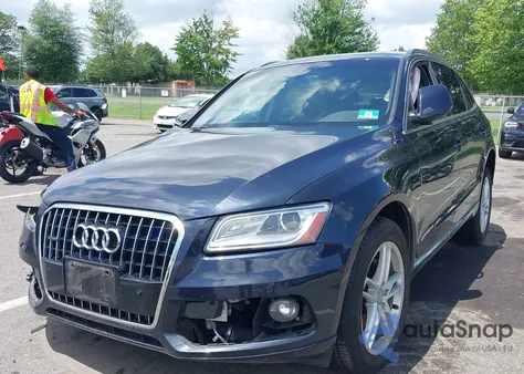 2014 Audi Q5 2.0T Premium from USA, damaged, VIN WA1LFAFP0EA070955
